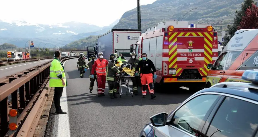 Altro incidente in A22: due feriti e code in direzione sud fra Rovereto Sud e Avio