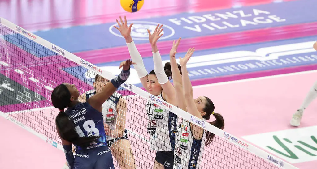 Milano trascinata da Paola Egonu supera un'Itas Trentino in ripresa