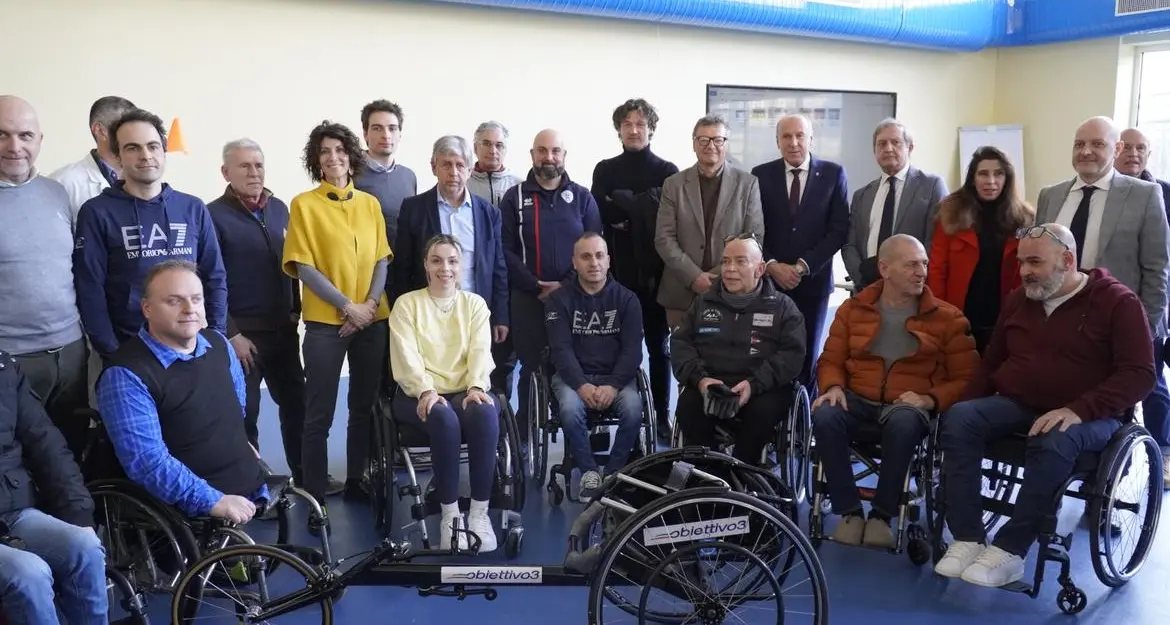 \"Nuove vite di sport\" a Villa Rosa di Pergine, per promuovere le attività paralimpiche