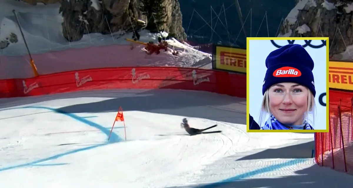 Mikaela Shiffrin, primi esami dopo la caduta a Cortina: escluse lesioni ai legamenti