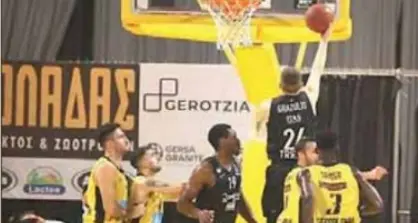 L'Aquila perde a Salonicco, i trentini fuori dall'Eurocup