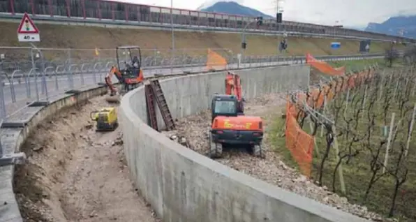 Da Villa Lagarina a Isera, il nuovo piano delle piste ciclabili verso Rovereto o il Sarca