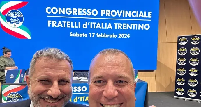 Alessandro Iurlaro eletto nuovo presidente provinciale di Fratelli d'Italia in Trentino