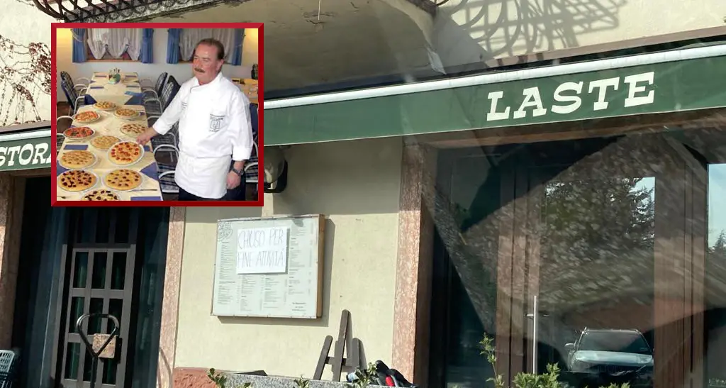 Trento, se ne va un pezzo di storia: la pizzeria “Laste” chiusa per fine attività