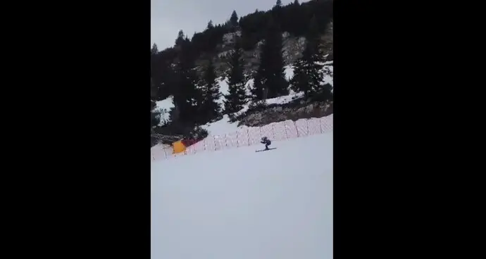 Mikaela Schiffrin torna sugli sci ad Andalo, dopo la caduta a Cortina d'Ampezzo