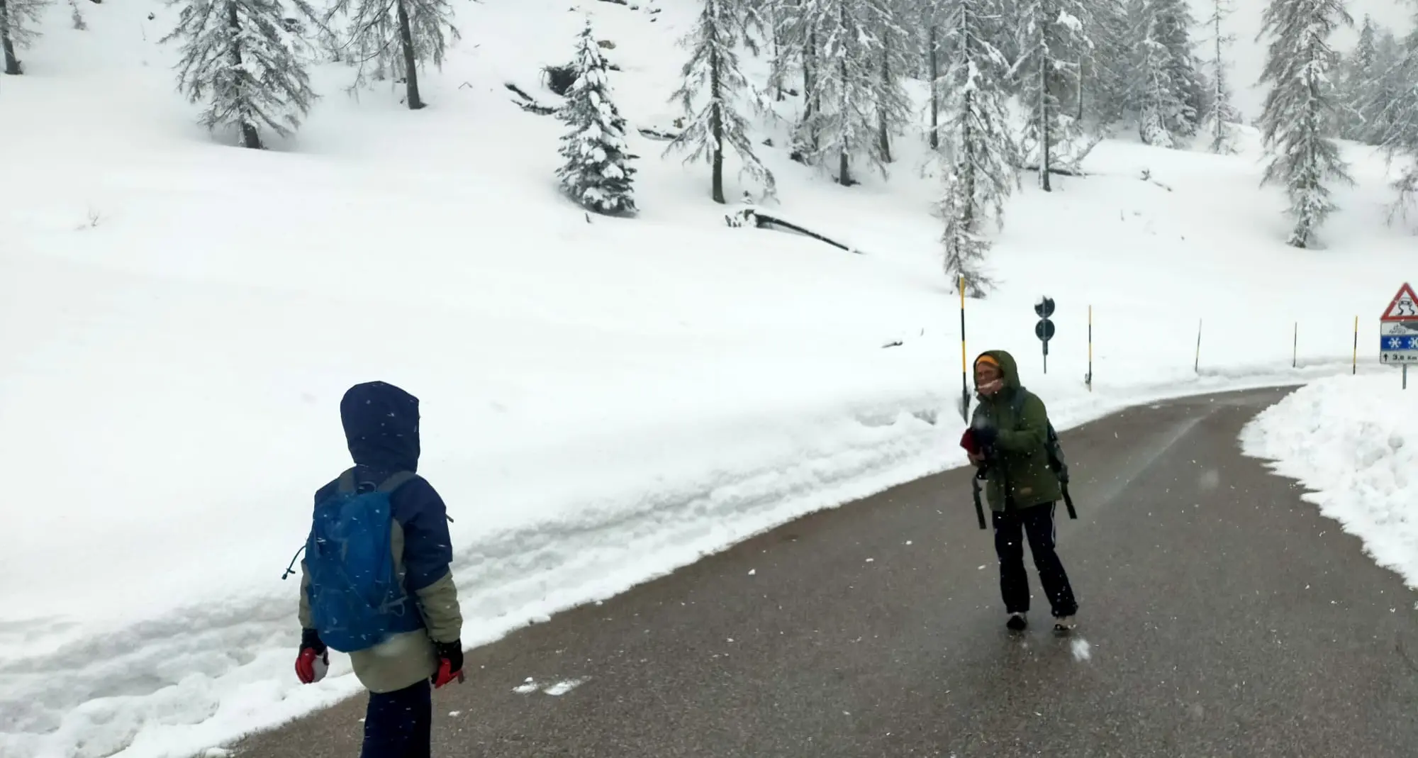 Nuova allerta per il maltempo in Trentino: neve fino a quota mille e più in basso piogge intense