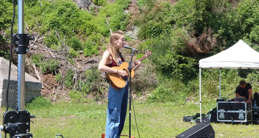 Caterina Cropelli in concerto nei giardini del Castello del Buonconsiglio