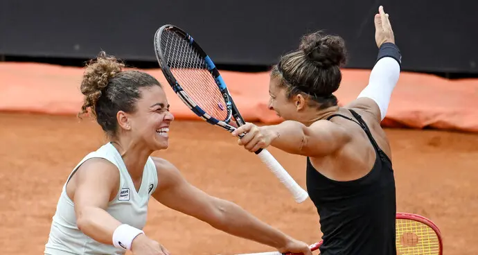 Magiche Errani e Paolini: trionfo nel doppio al Foro Italico