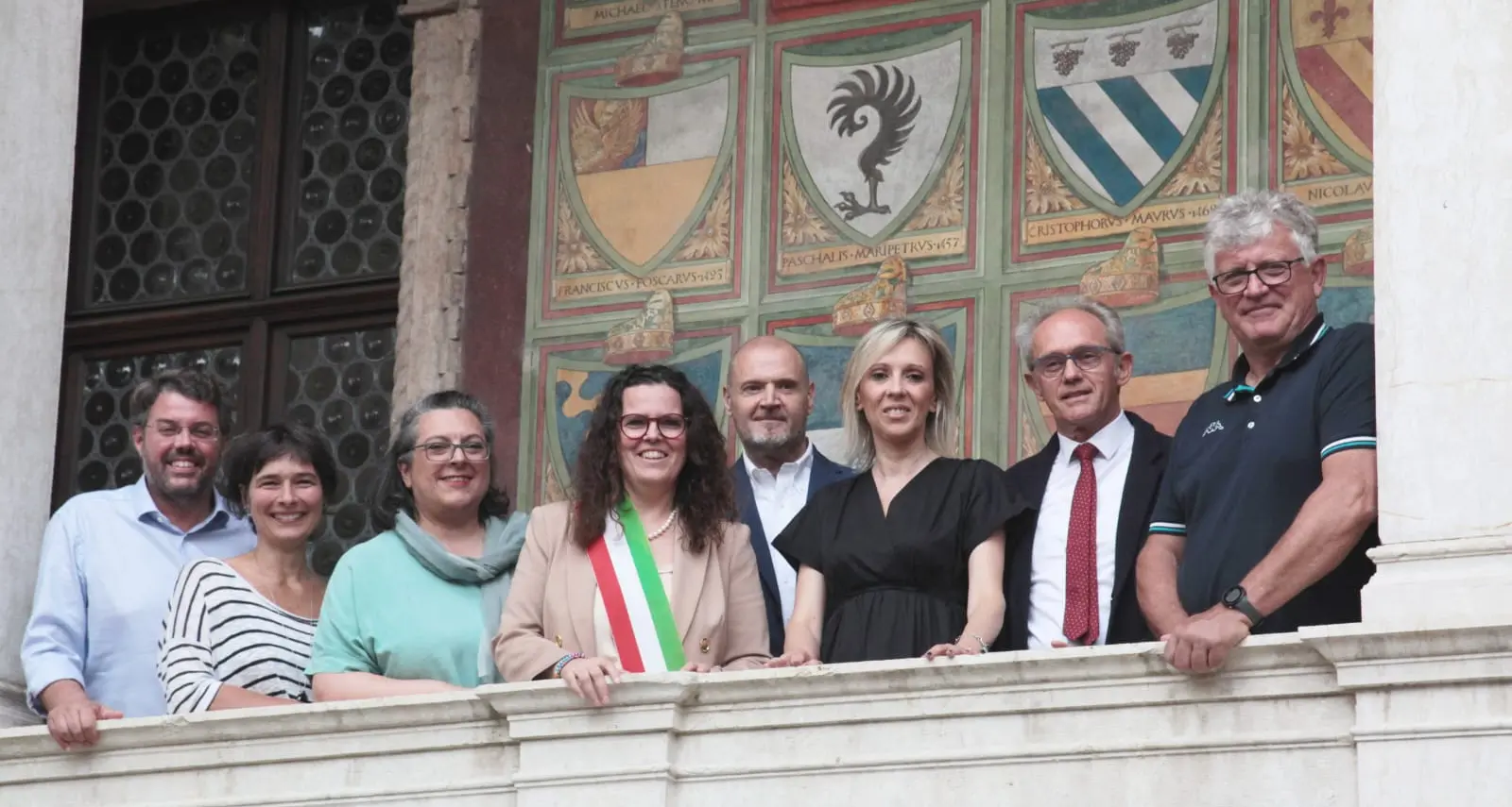 Giulia Robol presenta la nuova giunta: 4 donne e 4 uomini