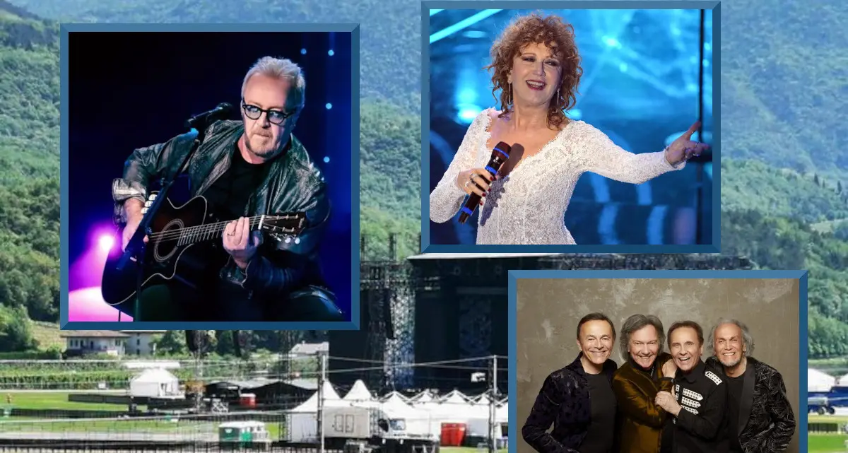 Il Trentino Musica Festival si apre con i Pooh, poi Fiorella Mannoia e Umberto Tozzi