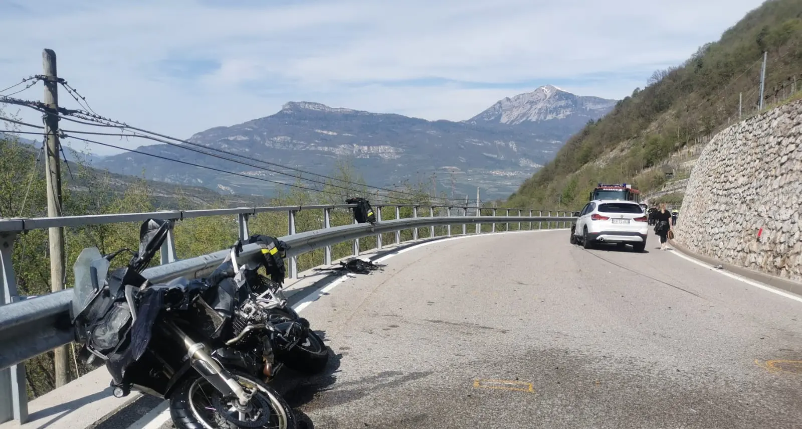 Scontro auto-moto a Noriglio: un ferito ricoverato in codice rosso