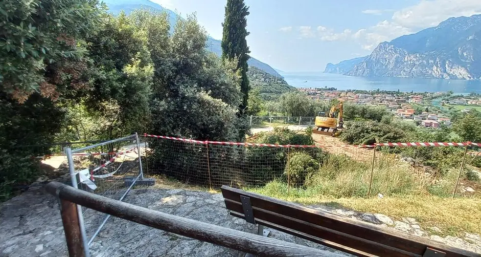 Ciclabile Nago-Torbole: avviati i lavori, dureranno oltre un anno