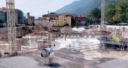 Stazione intermodale all'ex Sit: il cantiere accelera, pronto entro fine anno il solaio