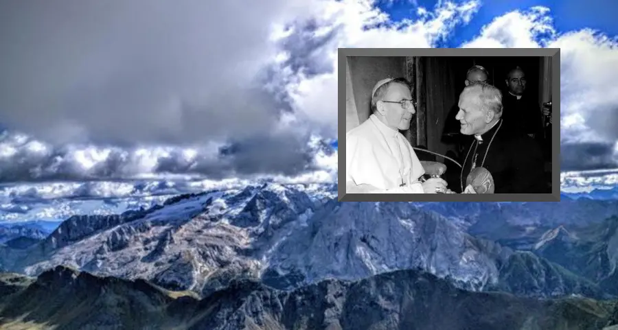 In Marmolada la messa per ricordare la visita di papa Wojtyla nel 1979