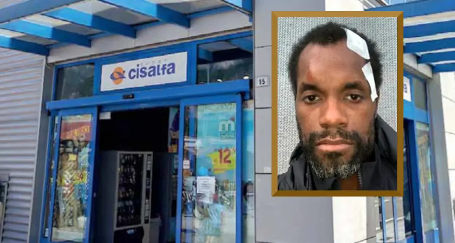 Richiama un bambino nel negozio a Trento: preso a pugni dal padre