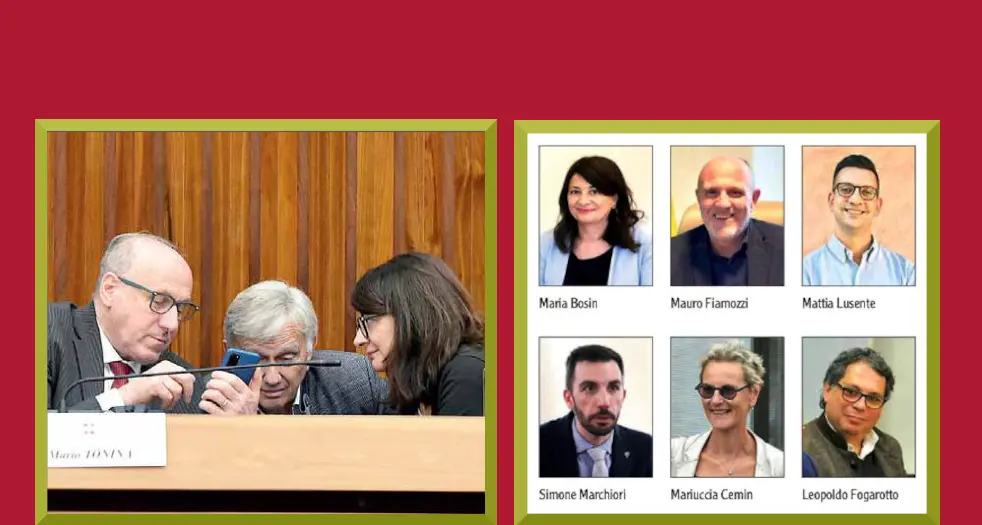 Maria Bosin sfida Marchiori per la guida del Patt, al suo fianco Fiamozzi e il giovane Lusenti