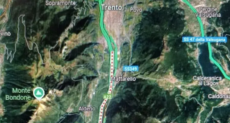 \"Autobrennero chiusa a Trento\": l'indicazione errata è comparsa su Google Maps