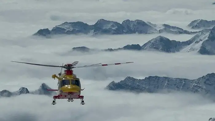 Elicottero Soccorso alpino valdostano