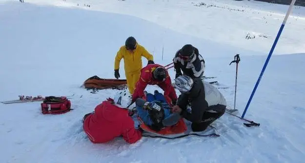 Incidenti in pista: in gran parte dei casi gli sciatori si infortunano da soli