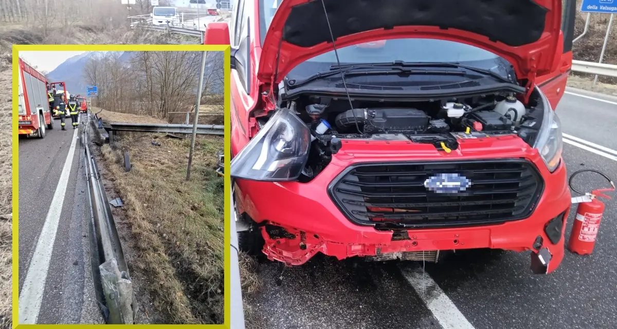 Incidente sulla statale 47 a Brenta: donna soccorsa in codice rosso