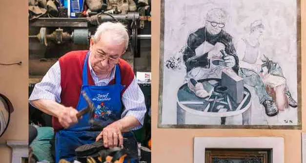 Addio a Bepi Bertoldi, lo storico calzolaio di Nago aveva 93 anni