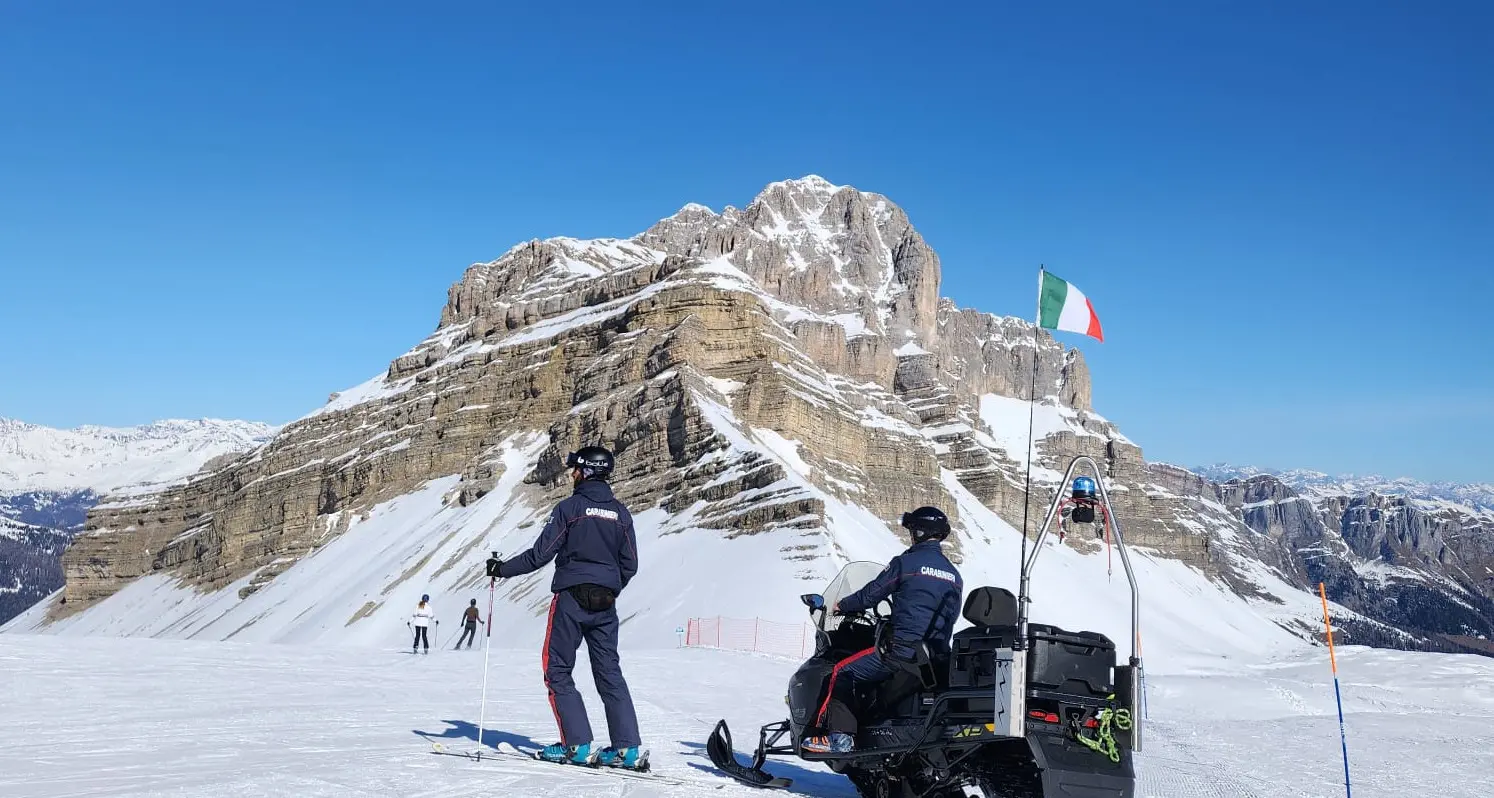 Campiglio, controlli sulle piste: sciatori ubriachi e altri che fumano marijuana