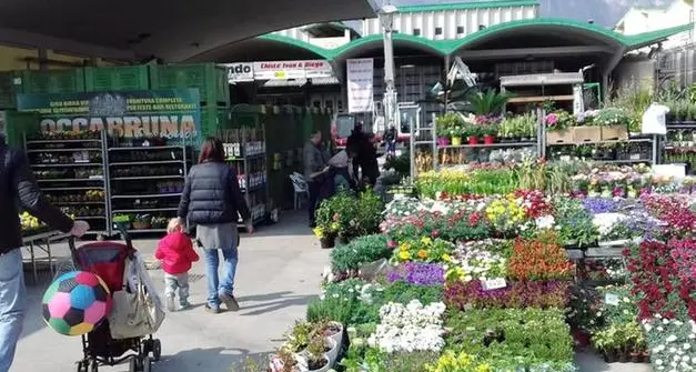 Lavis si riempie di gente per la fiera della Lazzera