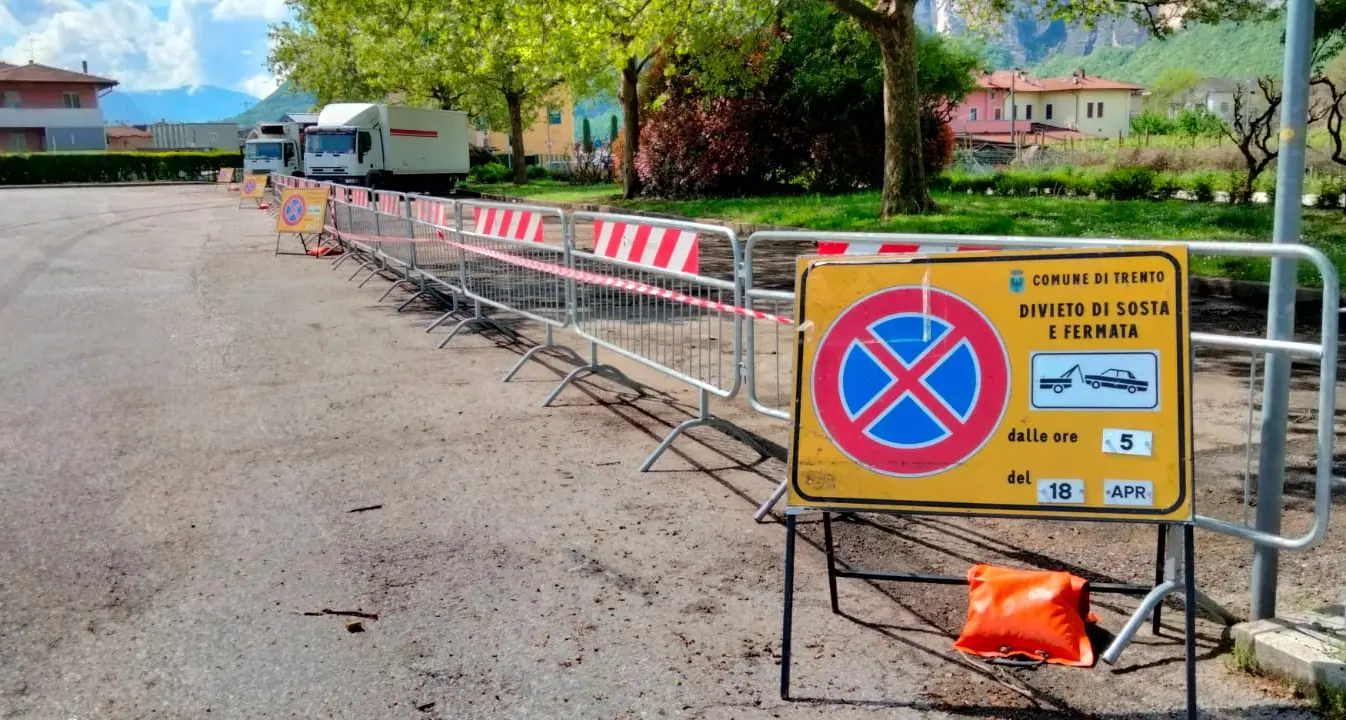 Gardolo, al via i lavori nel piazzale dell'ex Pioppeto