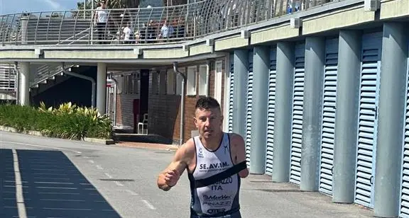 Paratriathlon, il trentino Michele Pasquazzo campione italiano