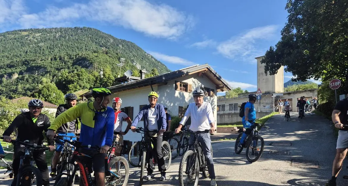 Tesino, ecco la nuova ciclabile tra Pieve e Castello