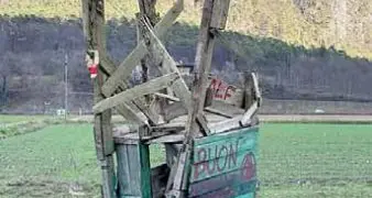 Sei capanni di caccia distrutti in Valsugana