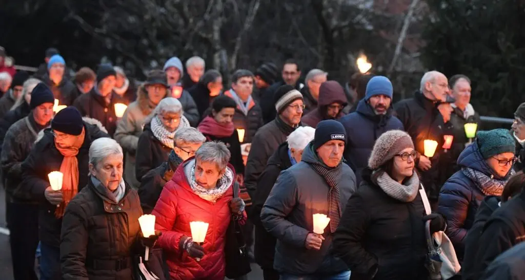 Un 1° gennaio di pace a Rovereto: riflessione, fiaccolata e preghiera