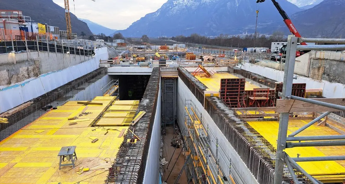 Circonvallazione ferroviaria di Trento, nel cantiere arrivano le visite guidate