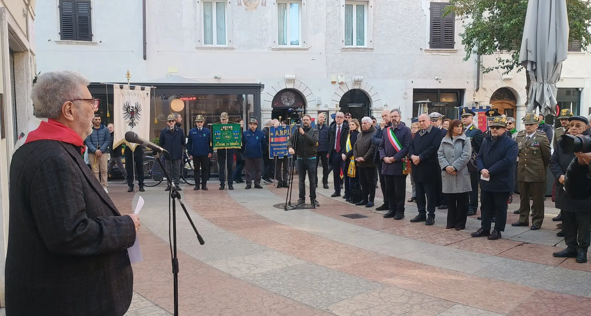 Commemorazione a Trento per Mario Pasi, eroe della Resistenza
