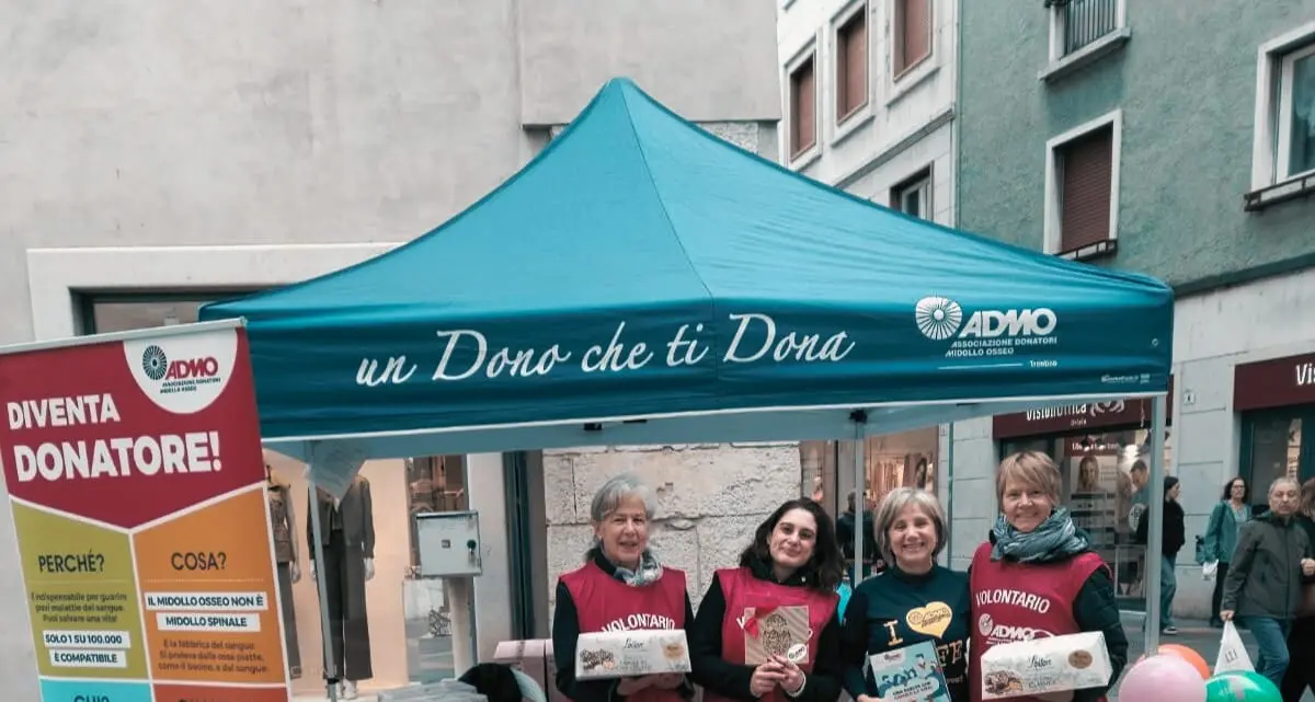 Torna “Una Colomba per la Vita”: sabato 14 e domenica 15 marzo Admo sarà in 50 piazze in tutto il Trentino