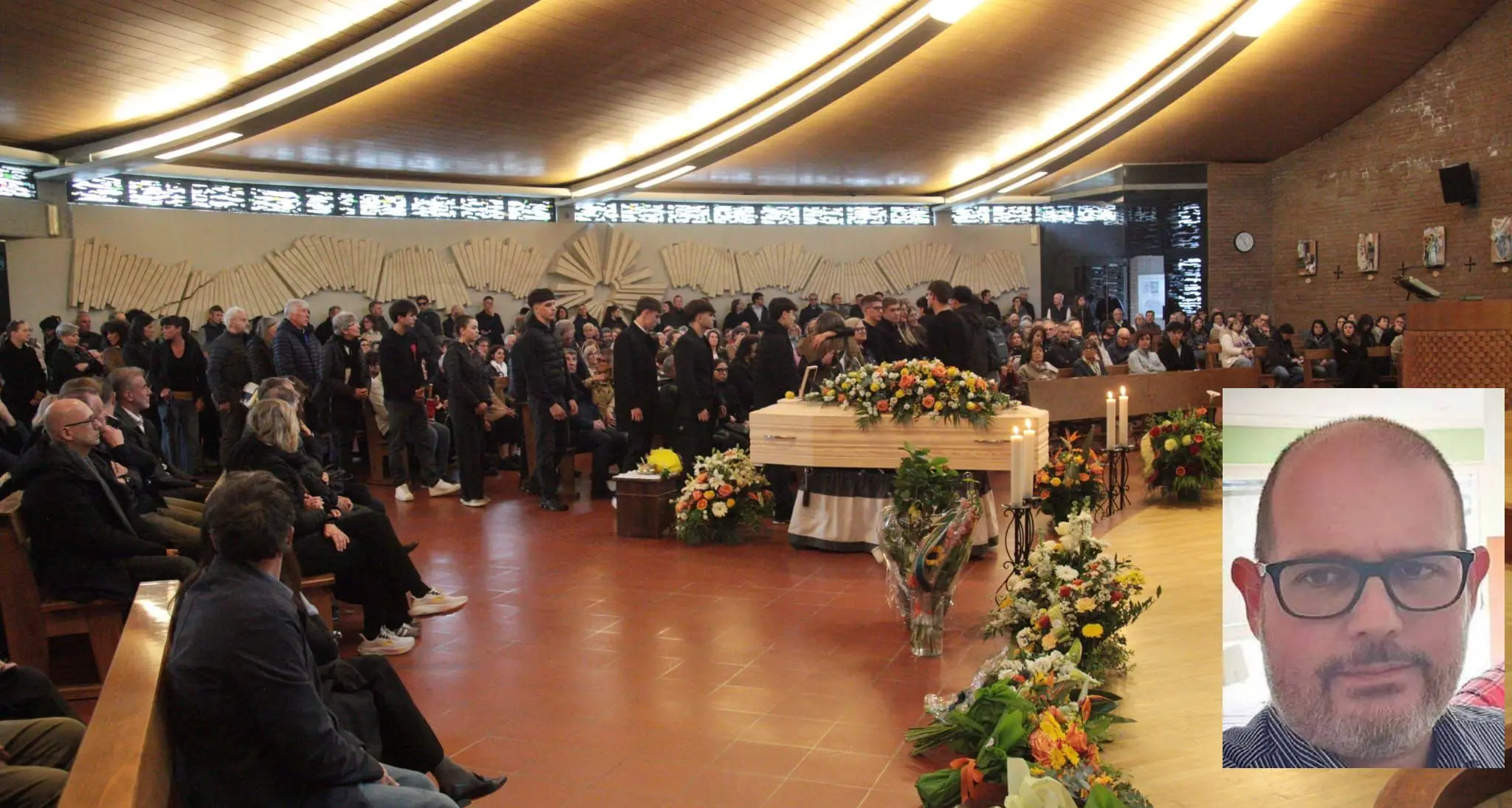 Rovereto, folla e commozione ai funerali di Karim Tonelli