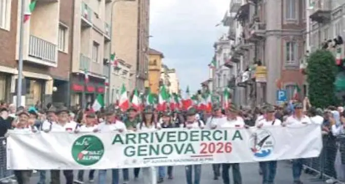 Penne nere, una regìa trentina per l'Adunata di Genova