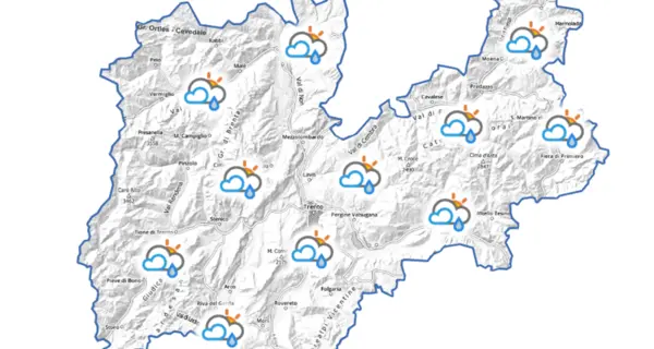 Perturbazioni e temperature in calo: ecco ci aspetta nei prossimi giorni in Trentino
