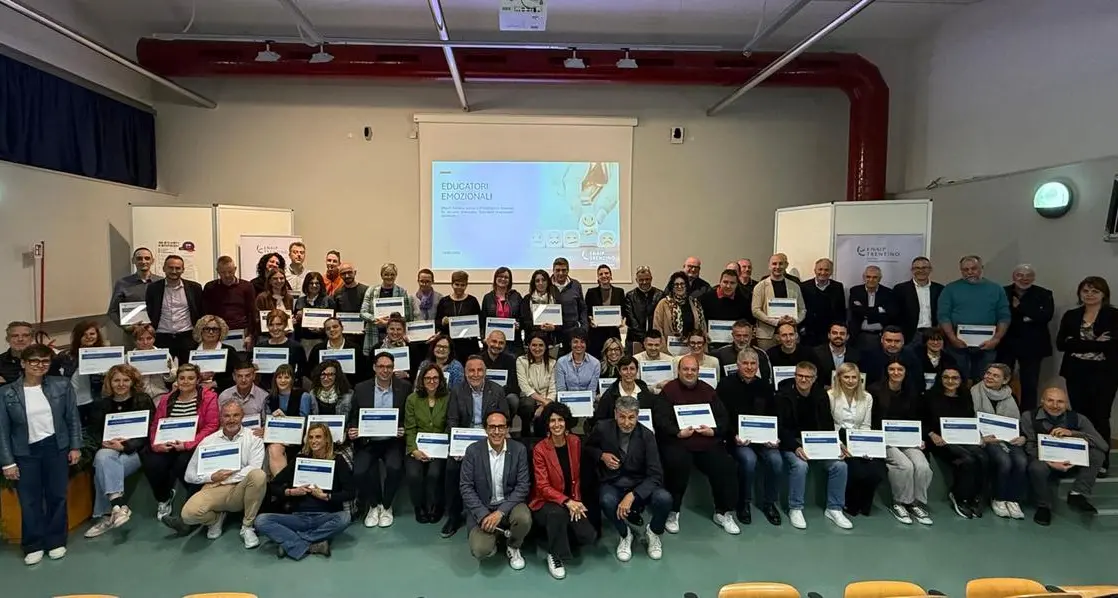 Enaip del Trentino investe sugli \"Educatori emozionali\" in classe, certificati 80 docenti