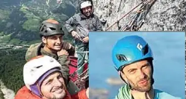 Sulle Dolomiti una via dedicata a Simone Navarini. Ad aprirla gli amici