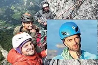 Sulle Dolomiti una via dedicata a Simone Navarini. Ad aprirla gli amici