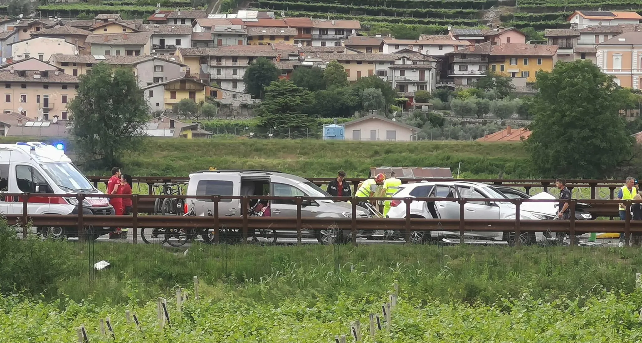 Scontro tra quattro veicoli in A22 ad Avio, pesanti disagi alla viabilità