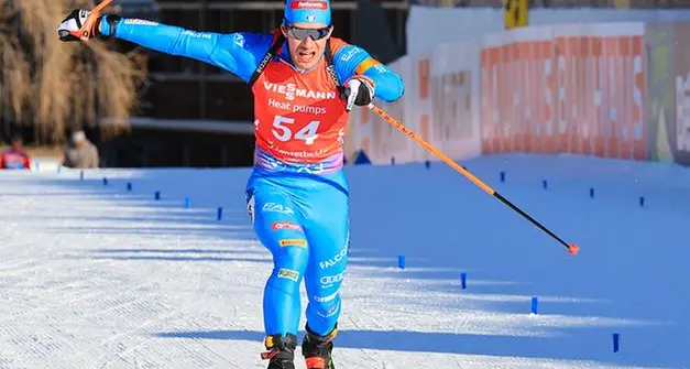 Tommaso Giacomel accolto da eroe a Primiero: «Adesso punto alla Coppa del Mondo»