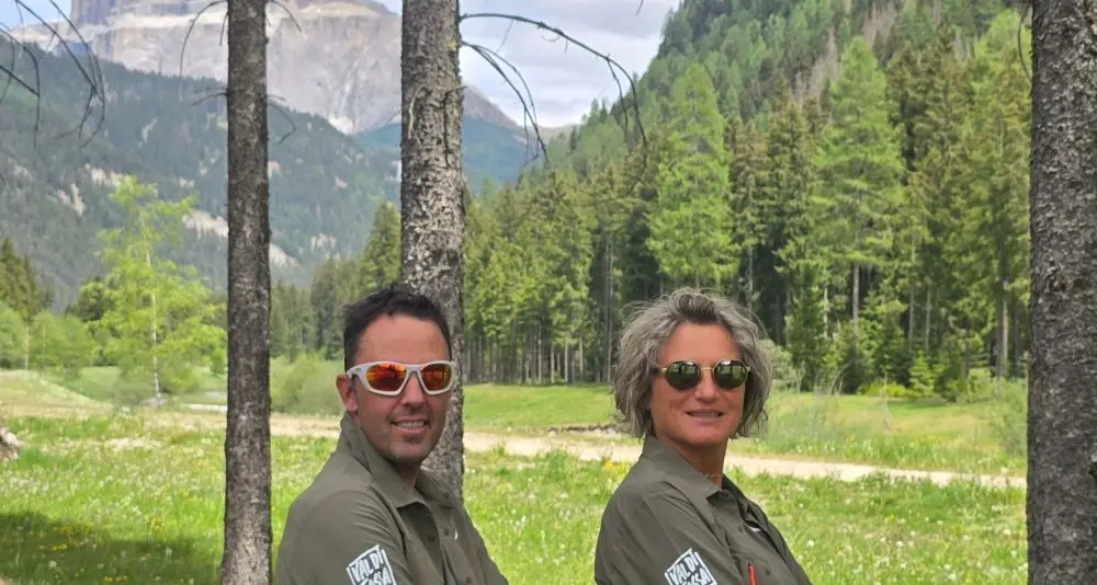 Arrivano i ranger in Val di Fassa: sono Carolina Chiocchetti e Marco Mazzel