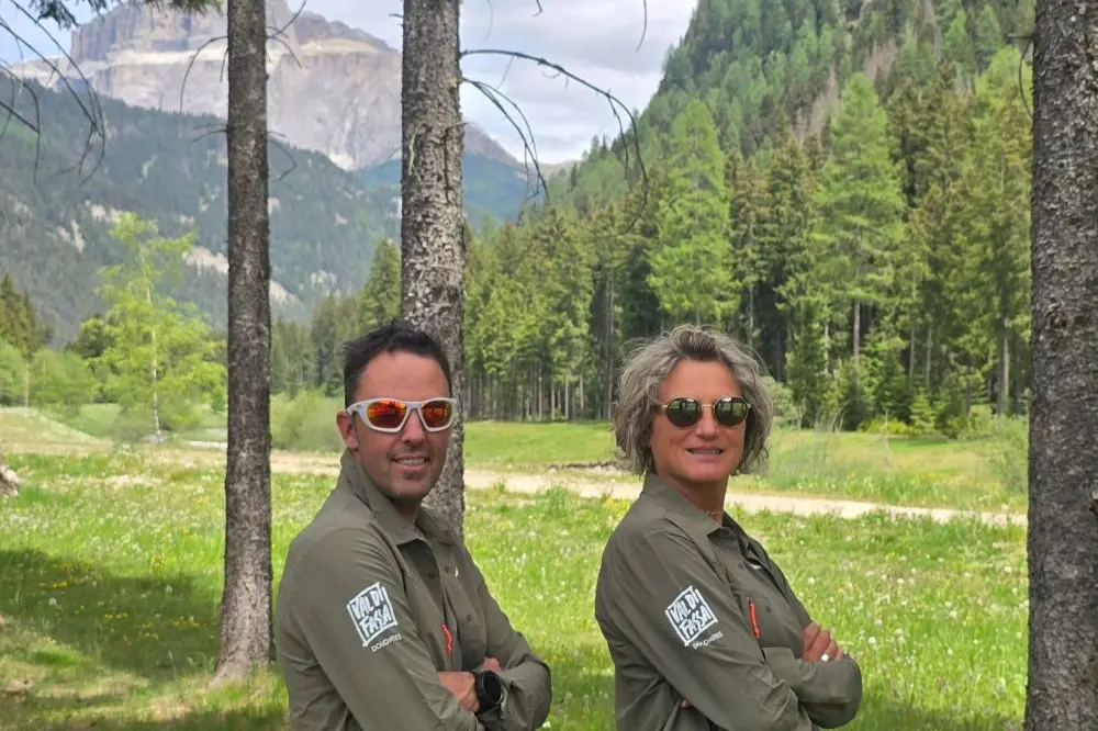 Arrivano i ranger in Val di Fassa: sono Carolina Chiocchetti e Marco Mazzel