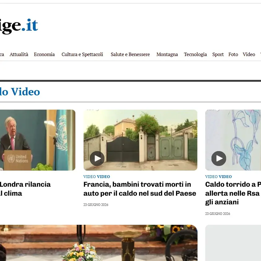 Attiva le notifiche, l’Adige ti aggiorna sulle notizie più importanti del giorno