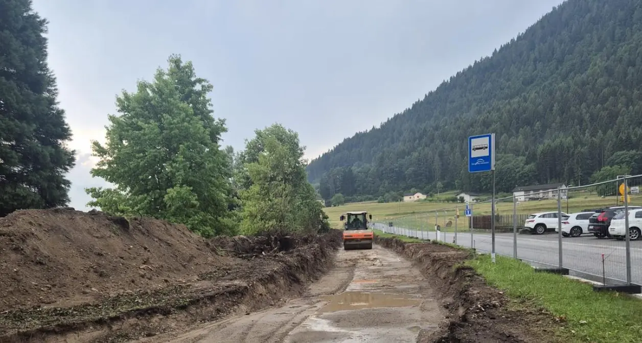 Tesino, al via il secondo tratto della ciclabile: anello di 10 chilometri entro l'estate 2027