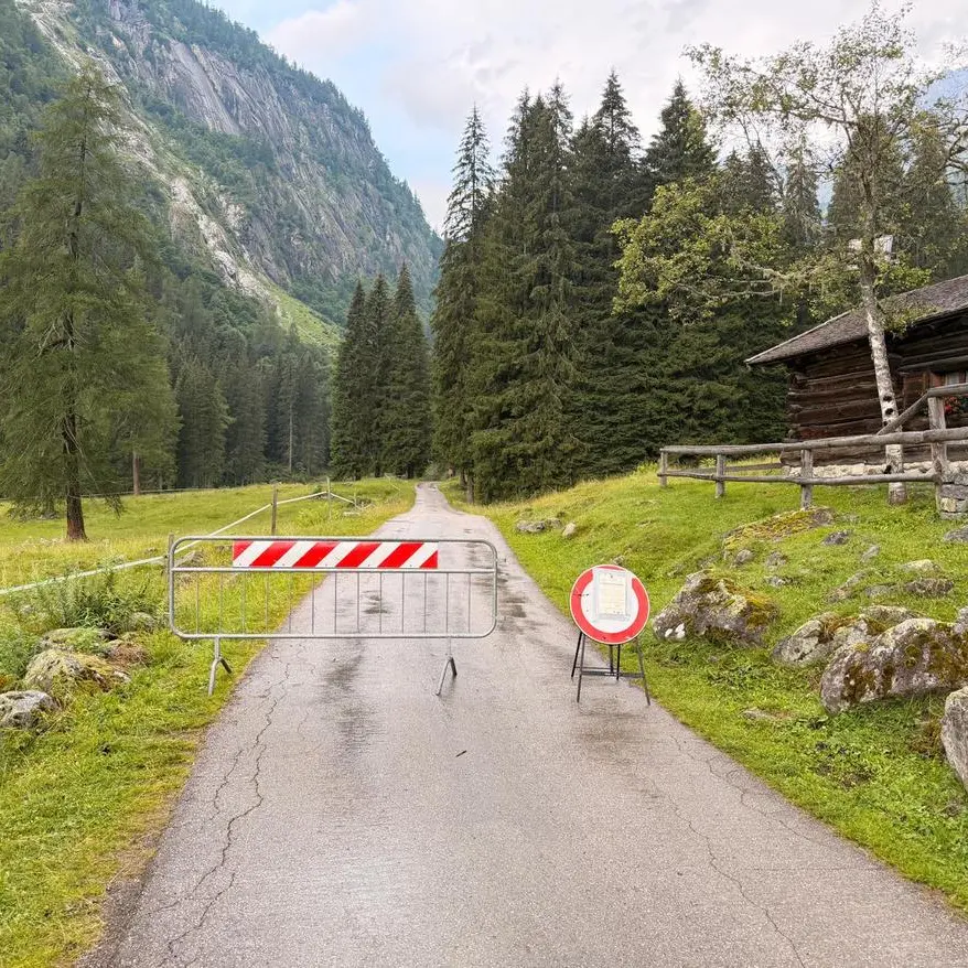Val Genova, da giovedì 2 luglio riapre la strada: resta il monitoraggio meteo
