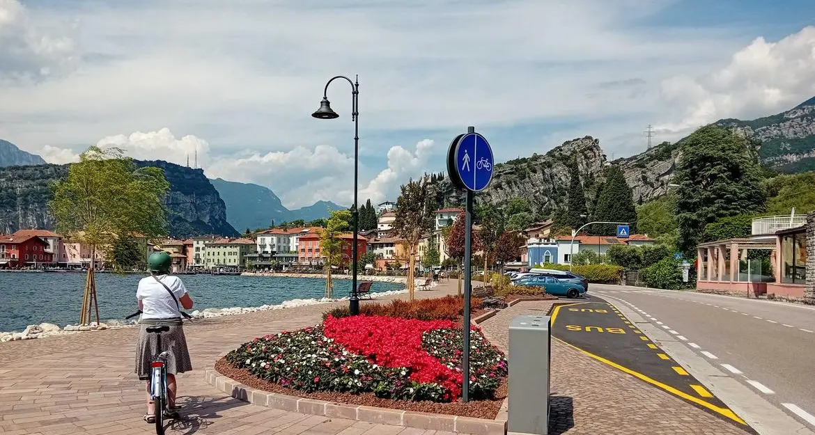 Ciclovia del Garda: inaugurati i tratti di Torbole e di Riva del Garda