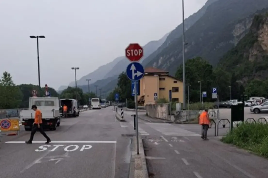 Trento, nuovo accesso al parcheggio ex Italcementi: meno traffico e bus più veloci